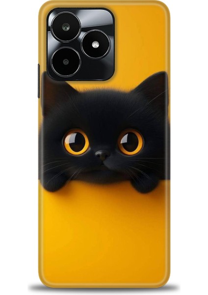 Realme C53 Kılıf Hd Baskılı Kılıf + Seramik Tam Kaplayan Ekran Koruyucu 64
