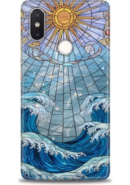 Xiaomi Mi 8 Se Kılıf Hd Baskılı Kılıf + Seramik Tam Kaplayan Ekran Koruyucu 336