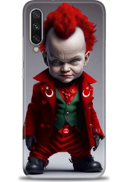 Xiaomi Mi A3 Kılıf Hd Baskılı Kılıf + Seramik Tam Kaplayan Ekran Koruyucu 248