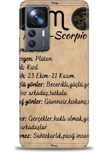 Xiaomi Mi 12T Pro Kılıf Hd Baskılı Kılıf + Seramik Tam Kaplayan Ekran Koruyucu 472