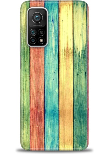 Xiaomi Mi 10T Pro Kılıf Hd Baskılı Kılıf + Seramik Tam Kaplayan Ekran Koruyucu 438