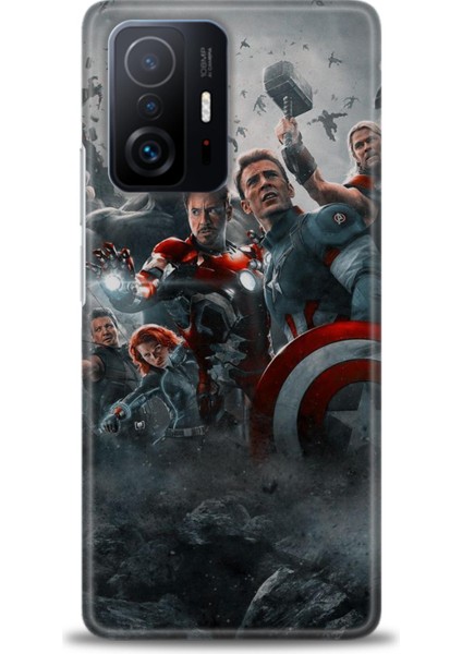 Xiaomi Mi 11T Kılıf Hd Baskılı Kılıf + Seramik Tam Kaplayan Ekran Koruyucu 98