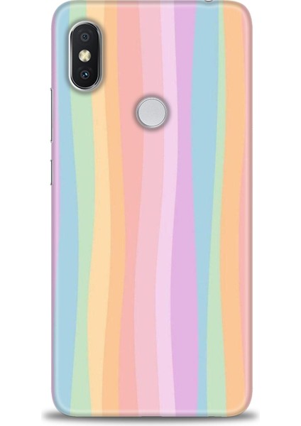 Xiaomi Redmi Note 6 Pro Hd Baskılı Kılıf + Seramik Tam Kaplayan Ekran Koruyucu 428