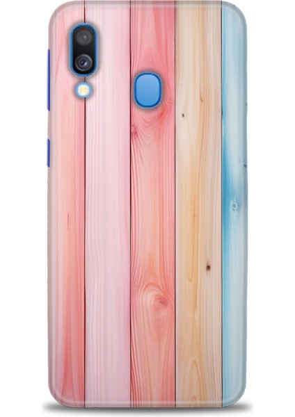 Samsung Galaxy A40 Hd Baskılı Kılıf + Seramik Tam Kaplayan Ekran Koruyucu 433