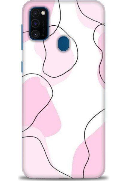Samsung Galaxy M21 Hd Baskılı Kılıf + Seramik Tam Kaplayan Ekran Koruyucu 171