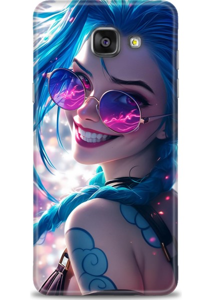 Samsung Galaxy A5 2016 Hd Baskılı Kılıf + Seramik Tam Kaplayan Ekran Koruyucu 274