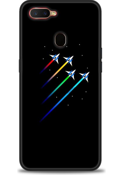 Oppo A12 Kılıf Hd Baskılı Kılıf + Seramik Tam Kaplayan Ekran Koruyucu 389