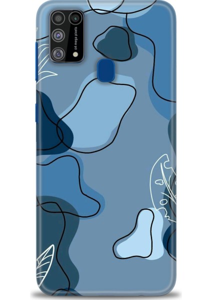 Samsung Galaxy M31 Hd Baskılı Kılıf + Seramik Tam Kaplayan Ekran Koruyucu 172