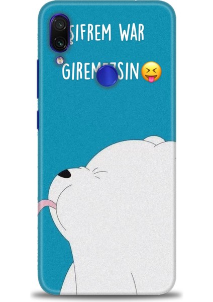 Xiaomi Redmi Note 7 Hd Baskılı Kılıf + Seramik Tam Kaplayan Ekran Koruyucu 152