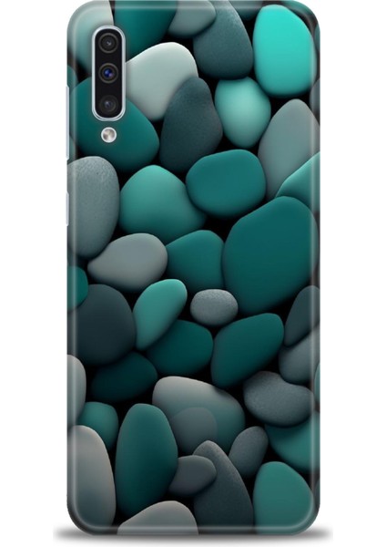Samsung Galaxy A50S Hd Baskılı Kılıf + Seramik Tam Kaplayan Ekran Koruyucu 346