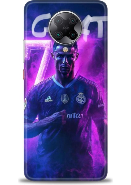 Xiaomi Redmi K30 Pro Hd Baskılı Kılıf + Seramik Tam Kaplayan Ekran Koruyucu 9