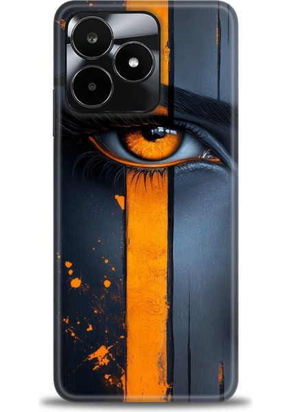 Realme C53 Kılıf Hd Baskılı Kılıf + Seramik Tam Kaplayan Ekran Koruyucu 142