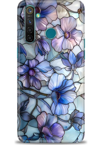 Realme 5 Pro Kılıf Hd Baskılı Kılıf + Seramik Tam Kaplayan Ekran Koruyucu 333