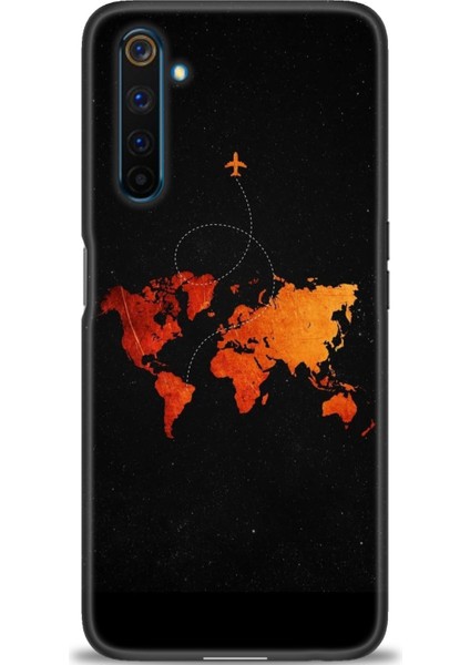 Realme 6 Pro Kılıf Hd Baskılı Kılıf + Seramik Tam Kaplayan Ekran Koruyucu 384