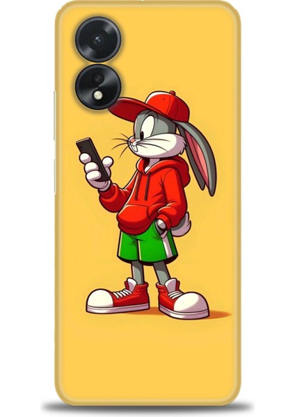 Oppo A38 Kılıf Hd Baskılı Kılıf + Seramik Tam Kaplayan Ekran Koruyucu 401