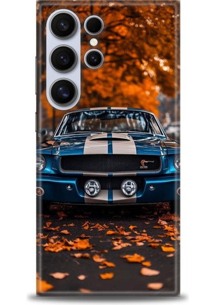 Samsung Galaxy S24 Ultra Hd Baskılı Kılıf + Seramik Tam Kaplayan Ekran Koruyucu 103