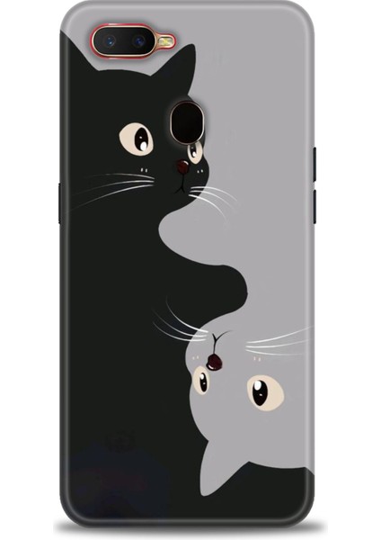 Oppo A5S Kılıf Hd Baskılı Kılıf + Seramik Tam Kaplayan Ekran Koruyucu 67