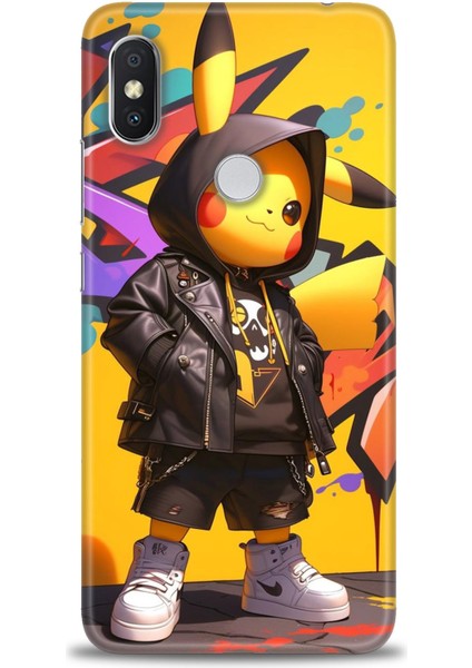 Xiaomi Redmi Note 6 Pro Hd Baskılı Kılıf + Seramik Tam Kaplayan Ekran Koruyucu 251