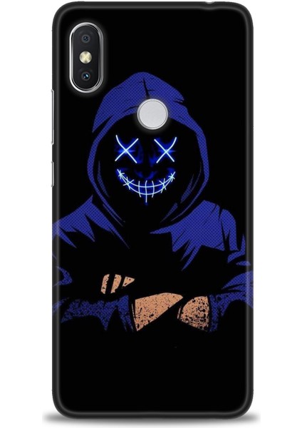 Xiaomi Redmi Note 6 Pro Hd Baskılı Kılıf + Seramik Tam Kaplayan Ekran Koruyucu 359