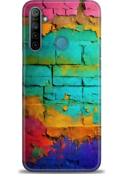 Realme 6i Kılıf Hd Baskılı Kılıf + Seramik Tam Kaplayan Ekran Koruyucu 437