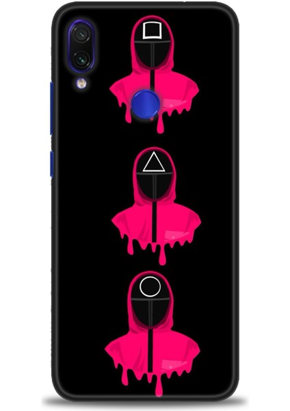 Xiaomi Redmi Note 7 Hd Baskılı Kılıf + Seramik Tam Kaplayan Ekran Koruyucu 284