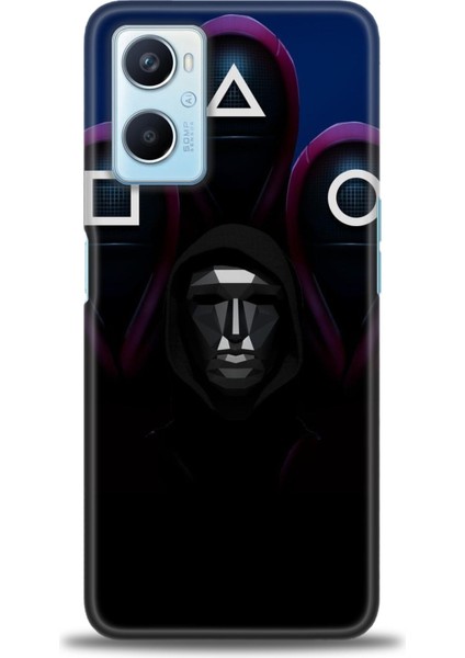Oppo A96 4g Kılıf Hd Baskılı Kılıf + Seramik Tam Kaplayan Ekran Koruyucu 283
