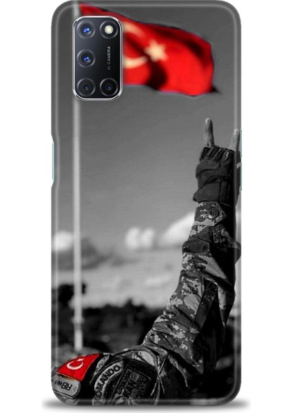 Oppo A92 Kılıf Hd Baskılı Kılıf + Seramik Tam Kaplayan Ekran Koruyucu 35