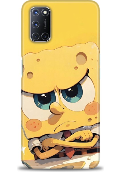 Oppo A92 Kılıf Hd Baskılı Kılıf + Seramik Tam Kaplayan Ekran Koruyucu 459