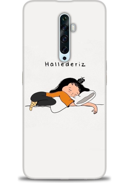 Oppo Reno 2z Kılıf Hd Baskılı Kılıf + Seramik Tam Kaplayan Ekran Koruyucu 164