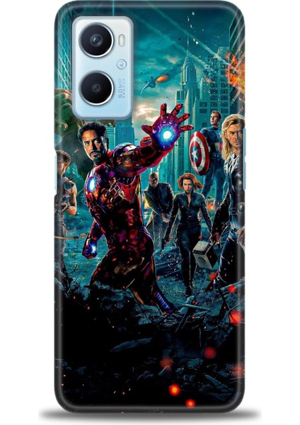 Oppo A96 4g Kılıf Hd Baskılı Kılıf + Seramik Tam Kaplayan Ekran Koruyucu 100