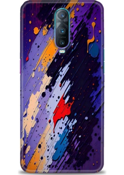 Oppo RX17 Pro Kılıf Hd Baskılı Kılıf + Seramik Tam Kaplayan Ekran Koruyucu 436