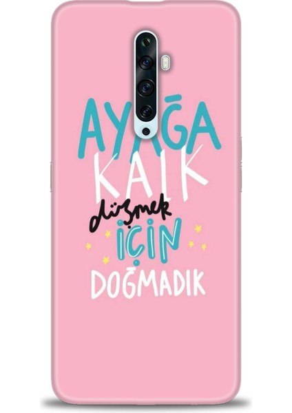 Oppo Reno 2z Kılıf Hd Baskılı Kılıf + Seramik Tam Kaplayan Ekran Koruyucu 161
