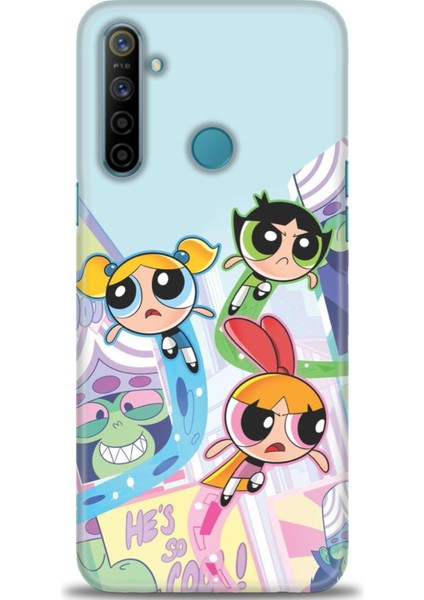 Realme C3 Kılıf Hd Baskılı Kılıf + Seramik Tam Kaplayan Ekran Koruyucu 124