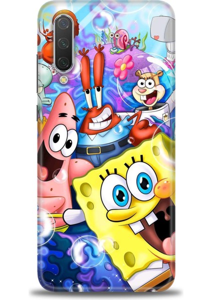 Xiaomi Mi 9 Se Kılıf Hd Baskılı Kılıf + Seramik Tam Kaplayan Ekran Koruyucu 455