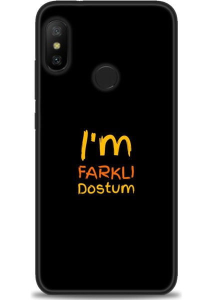 Xiaomi Mi A2 Lite Kılıf Hd Baskılı Kılıf + Seramik Tam Kaplayan Ekran Koruyucu 399