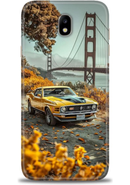 Samsung Galaxy J7 Pro Hd Baskılı Kılıf + Seramik Tam Kaplayan Ekran Koruyucu 105