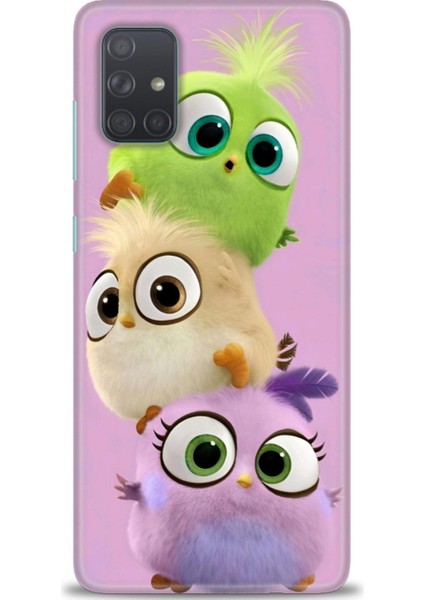 Samsung Galaxy A71 Hd Baskılı Kılıf + Seramik Tam Kaplayan Ekran Koruyucu 362