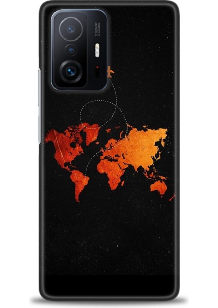Xiaomi Mi 11T Kılıf Hd Baskılı Kılıf + Seramik Tam Kaplayan Ekran Koruyucu 384