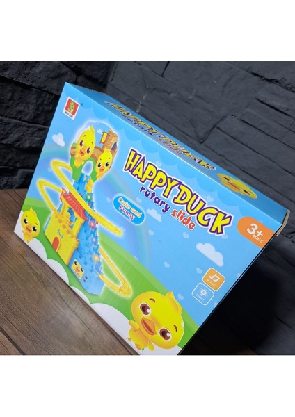Oyuncak Ördekli Kaydıraklı Merdivenli Işıklı Sesli Müzikli Kendi Çıkar ve Kaydıraktan Kayan Ördekler modelleri