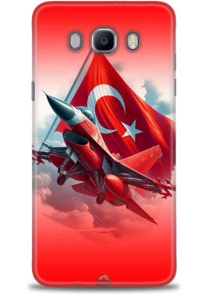 Samsung Galaxy J7 2016 Hd Baskılı Kılıf + Seramik Tam Kaplayan Ekran Koruyucu 38