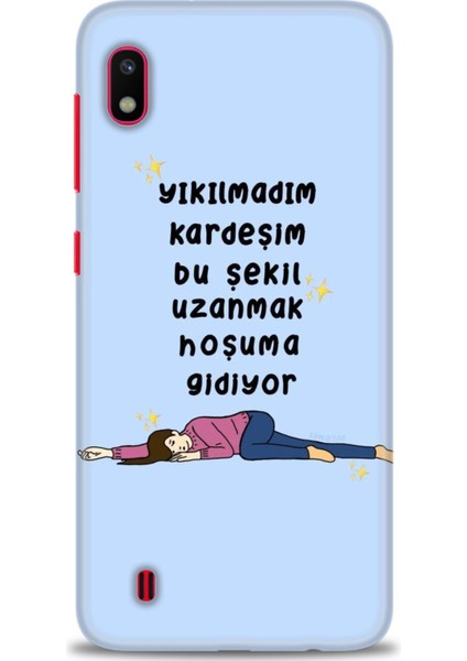 Samsung Galaxy A10 Hd Baskılı Kılıf + Seramik Tam Kaplayan Ekran Koruyucu 169