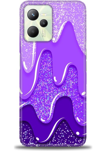 Realme C35 Kılıf Hd Baskılı Kılıf + Seramik Tam Kaplayan Ekran Koruyucu 421