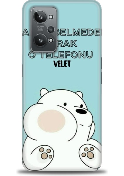Realme Gt2 Kılıf Hd Baskılı Kılıf + Seramik Tam Kaplayan Ekran Koruyucu 160