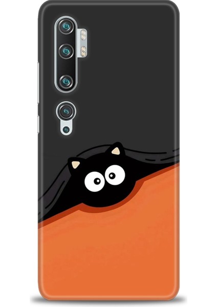 Xiaomi Mi Note 10 Kılıf Hd Baskılı Kılıf + Seramik Tam Kaplayan Ekran Koruyucu 80