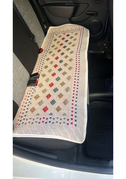 Oto Koltuk Kılıf Kilim 3 Parça Set Terletmez Jüt Iplik Dokuma Universal fiyatları
