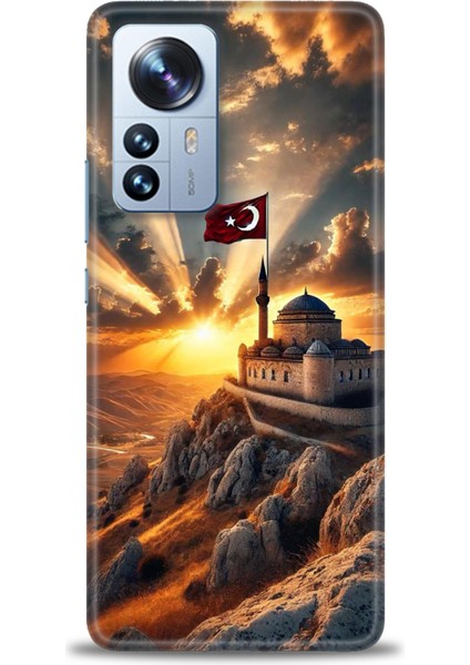 Xiaomi Mi 12 Pro Kılıf Hd Baskılı Kılıf + Seramik Tam Kaplayan Ekran Koruyucu 229
