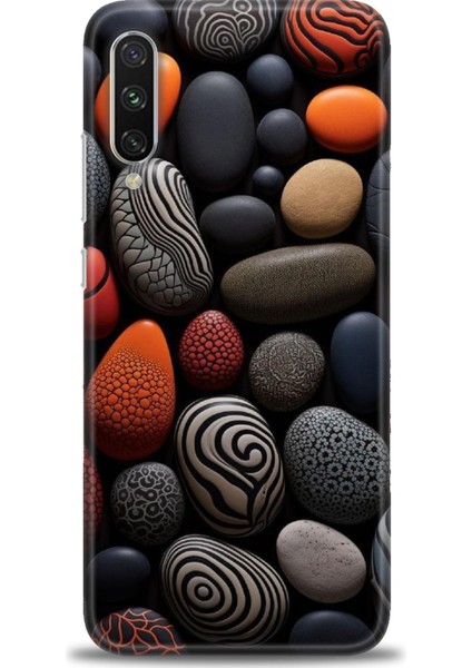 Xiaomi Mi A3 Kılıf Hd Baskılı Kılıf + Seramik Tam Kaplayan Ekran Koruyucu 344