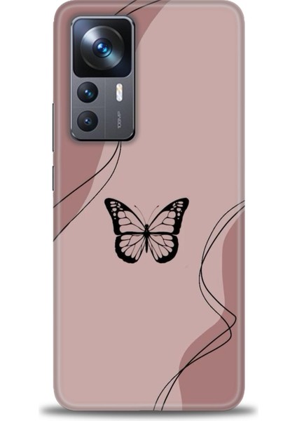 Xiaomi Mi 12T Pro Kılıf Hd Baskılı Kılıf + Seramik Tam Kaplayan Ekran Koruyucu 183