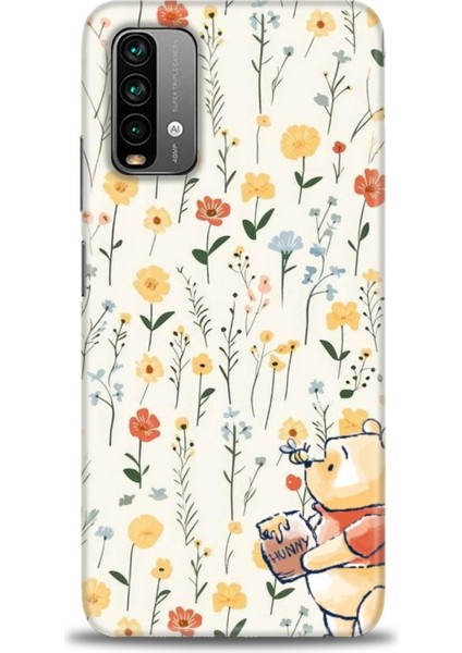 Xiaomi Redmi 9t Hd Baskılı Kılıf + Seramik Tam Kaplayan Ekran Koruyucu 56