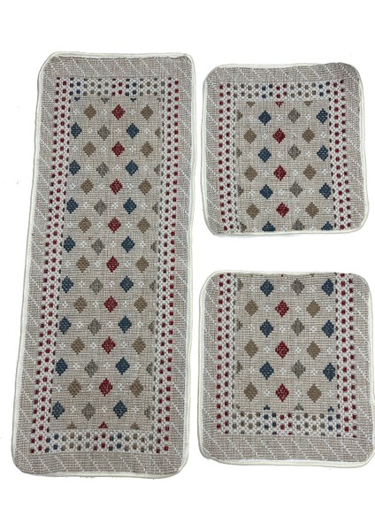Oto Koltuk Kilim 3 Parça Set Terletmez Jüt Iplik Universal Minder fırsatları